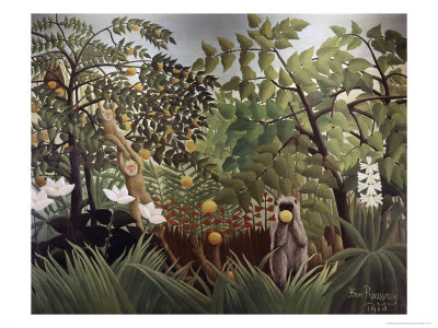 Henri Rousseau Jungle